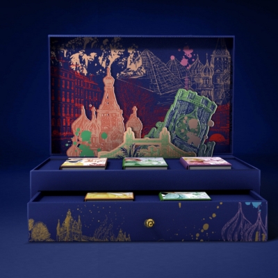 上海迪士尼纪念币包装礼盒